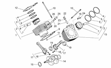 Zylinderkopf und Ventile