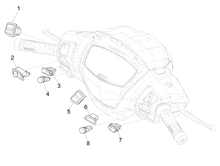 Wechselschalter - Umschalter - Druckschalter - Schalter