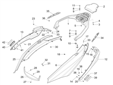 Seitenabdeckung - Spoiler