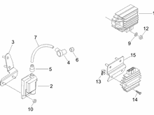 Spannungsreglerern - Elektronisches Steuergerern - Zündspule