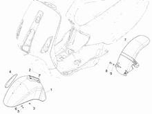 Radgehäuse - Radkotflügel