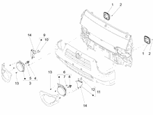 Vorderleuchten - Blinkleuchten
