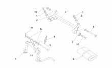 Fussrasten - Ständer