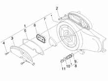 Schwungraddeckel - Ölfilter