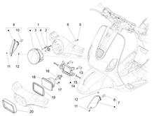 Vorderleuchten - Blinkleuchten
