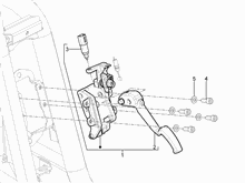 Steuerpedal - Hebeln