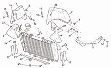 Rear headlight - Top box