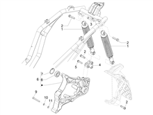 Hintere Radaufhängung - Stoßdämpfer