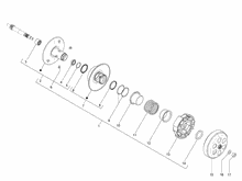 Getriebene riemenscheeiben