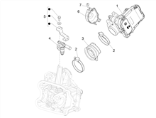 Drosselkörper - Einspritzdüse – Ansaugstutzen