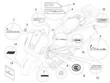 Plaketten - Verzierungen