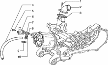 Einheit Zylinder-Kolben-Kolbenbolzen