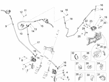 Bremschlauchen - Bremszangen