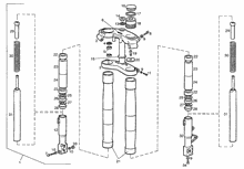 Schwinge - Stoßdämpfer
