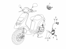 Spannungsreglerern - Elektronisches Steuergerern - Zündspule