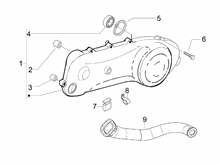 Kurbelwelledeckel - Kühlung kurbelgehäuse