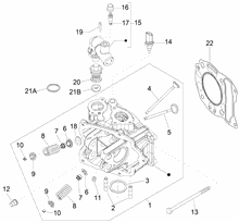 Einhait Kopf - Ventil