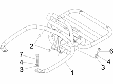 Hinterer Gepäckträger