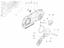 Kurbelwelledeckel - Kühlung kurbelgehäuse