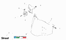 Rear headlight - Top box