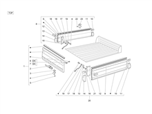 Ladeflächenbauteile