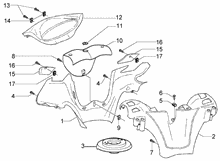 Stoßdämpfer hinten