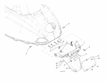 Hinterabdeckung - Kotflügellappen