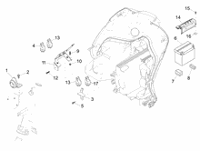 Fernschalteren - Batterie - Hupe