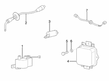 Spannungsreglerern - Elektronisches Steuergerern - Zündspule