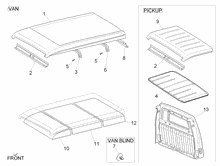 Isolierpaneele - Zierleisten
