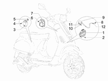 Spannungsreglerern - Elektronisches Steuergerern - Zündspule