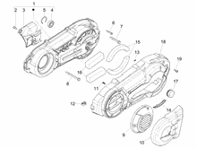 Kurbelwelledeckel - Kühlung kurbelgehäuse