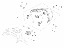 Hinterleuchten - Blinkleuchten