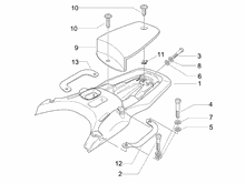 Hinterer Gepäckträger