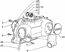LÜFTERGEHÄUSEDECKEL-Motorschutz