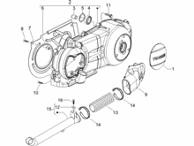 Kurbelwelledeckel - Kühlung kurbelgehäuse