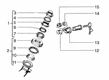 Lagerungen steuerrohr-diebstahlssicherung