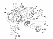 Kurbelwelledeckel - Kühlung kurbelgehäuse