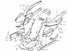 Seitenabdeckung - Spoiler