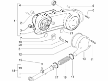 Kurbelwelledeckel - Kühlung kurbelgehäuse