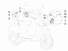 Spannungsreglerern - Elektronisches Steuergerern - Zündspule