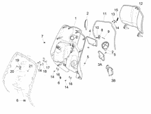Vorderes Handschuhfach  - Schild-Rückseite
