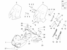 Schutzbleche vo.-hi.