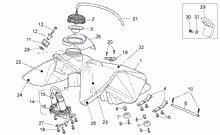 Rear headlight - Top box