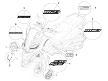 Plaketten - Verzierungen