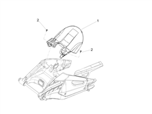 Hinteres schutzblech