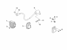Spannungsreglerern - Elektronisches Steuergerern - Zündspule