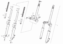Schwinge - Stoßdämpfer