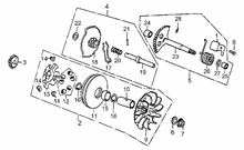 Kurbelwellengehäuse 100