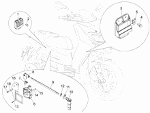 Spannungsreglerern - Elektronisches Steuergerern - Zündspule
